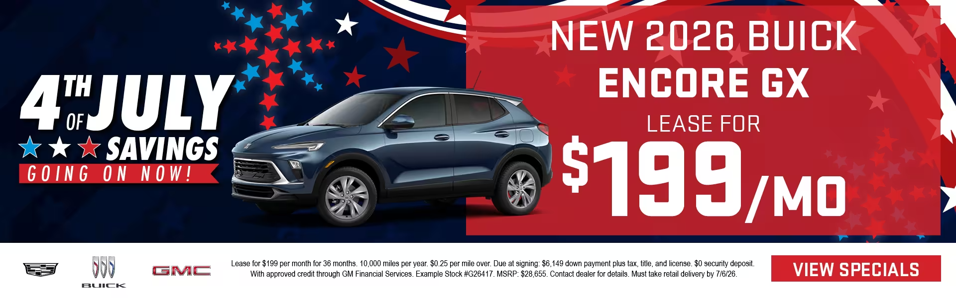 New 2026 Buick Encore GX - Lease for $199/mo